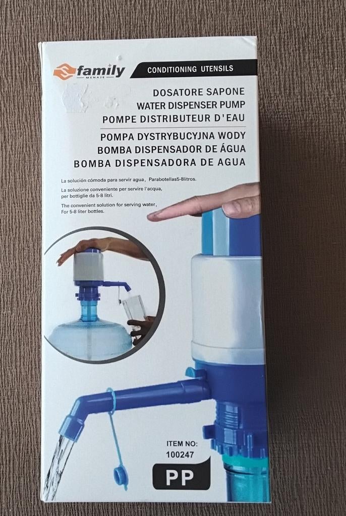 Waterpomp handmatig voor 5 tot 8 liter water flessen, Ophalen