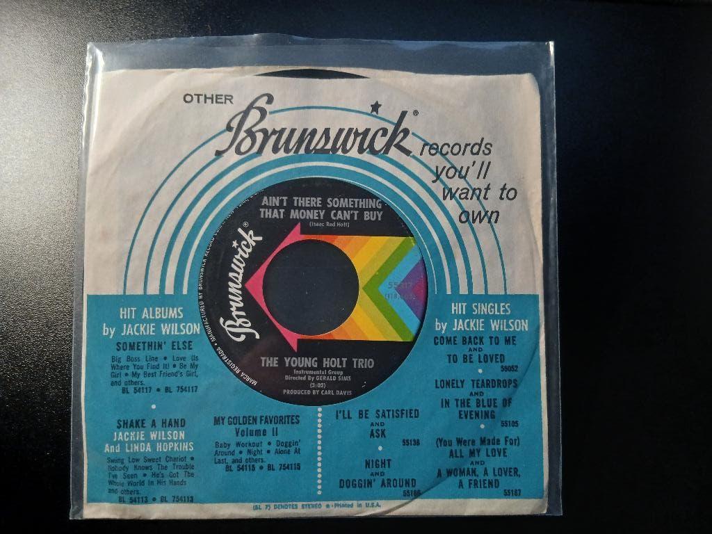 The Young Holt Trio - Ain't There Something That Money Can't, CD & DVD, Vinyles Singles, Enlèvement ou Envoi, Single, Comme neuf