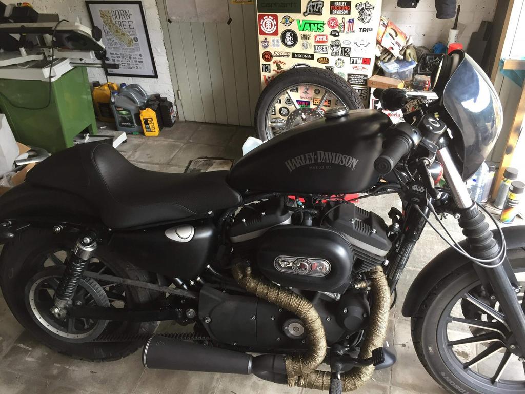 2012 Harley 883 Strijkijzer, Motoren, Particulier