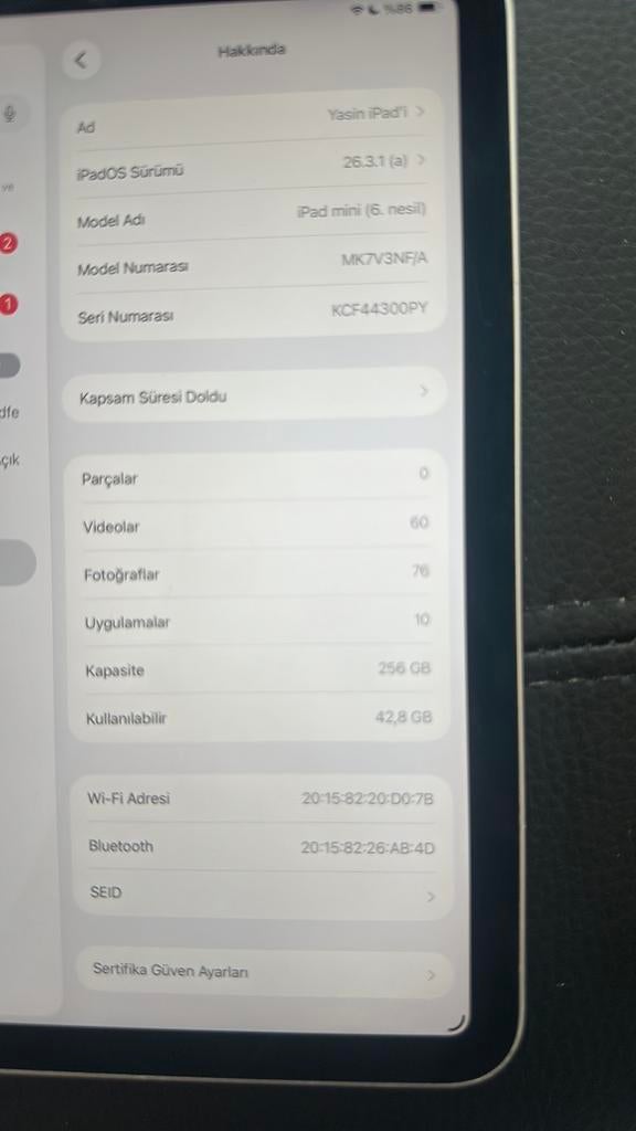 iPhone 13 Pro 256GB + iPad Mini 6 256GB te koop., Telecommunicatie, Zwart, Refurbished, IPhone 13 Pro, Met simlock