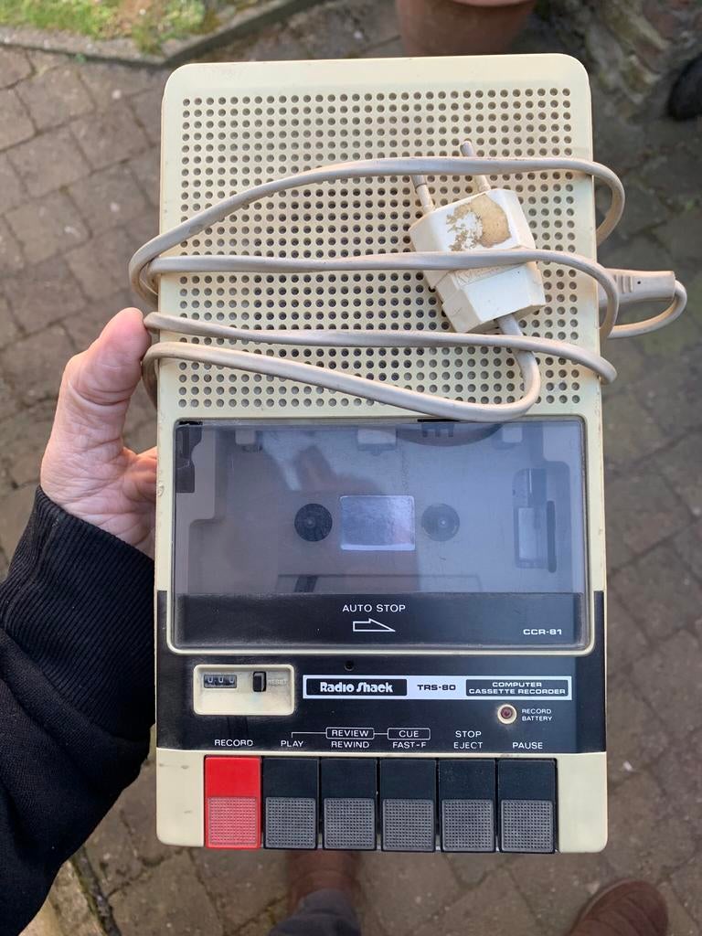 Cassettedecks, Ophalen