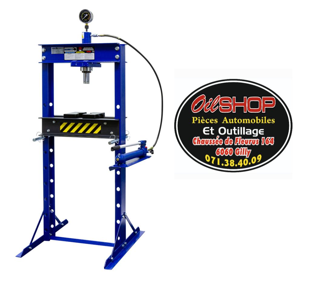 Presse hydraulique manuelle d'atelier 20 tonnes, Auto diversen, Autogereedschap, Nieuw, Ophalen