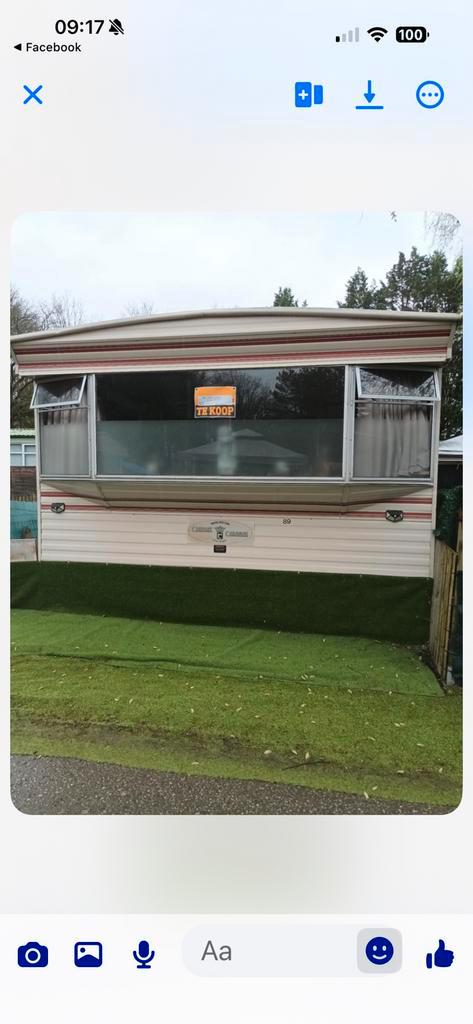 Stacaravan, Caravans en Kamperen, Stacaravans, tot en met 2, Verzenden