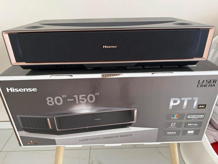 Hisense PT1 Projecteur Ultra courte focale, TV, Hi-fi & Vidéo, Ensembles home-cinéma, Comme neuf, Enlèvement ou Envoi