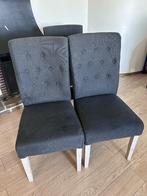 Lot de 4 chaises de salle à manger, Maison & Meubles, Enlèvement, Utilisé, Tissus, Quatre