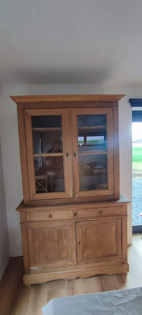 Vaisselier en chêne, Enlèvement, Comme neuf, Chêne