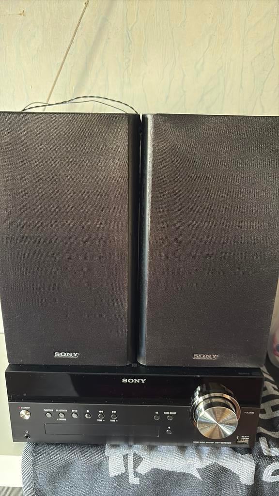 Sony home audio system CMT-SBT300W, Ophalen, Zo goed als nieuw, Sony