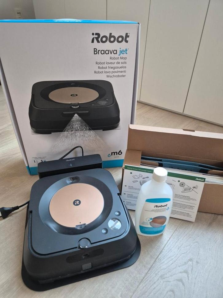 Robot Braava Jet M6 / M6132 - nieuw, Maison & Meubles, Produits de nettoyage, Enlèvement ou Envoi