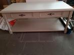 mooie salontafel met 2 lades 1m20x60cm, Huis en Inrichting, Ophalen