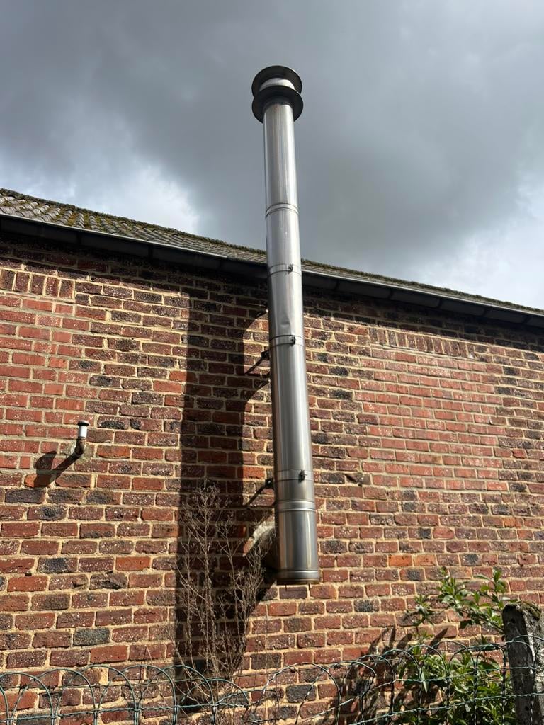 Inox schouw, Ophalen, Zo goed als nieuw