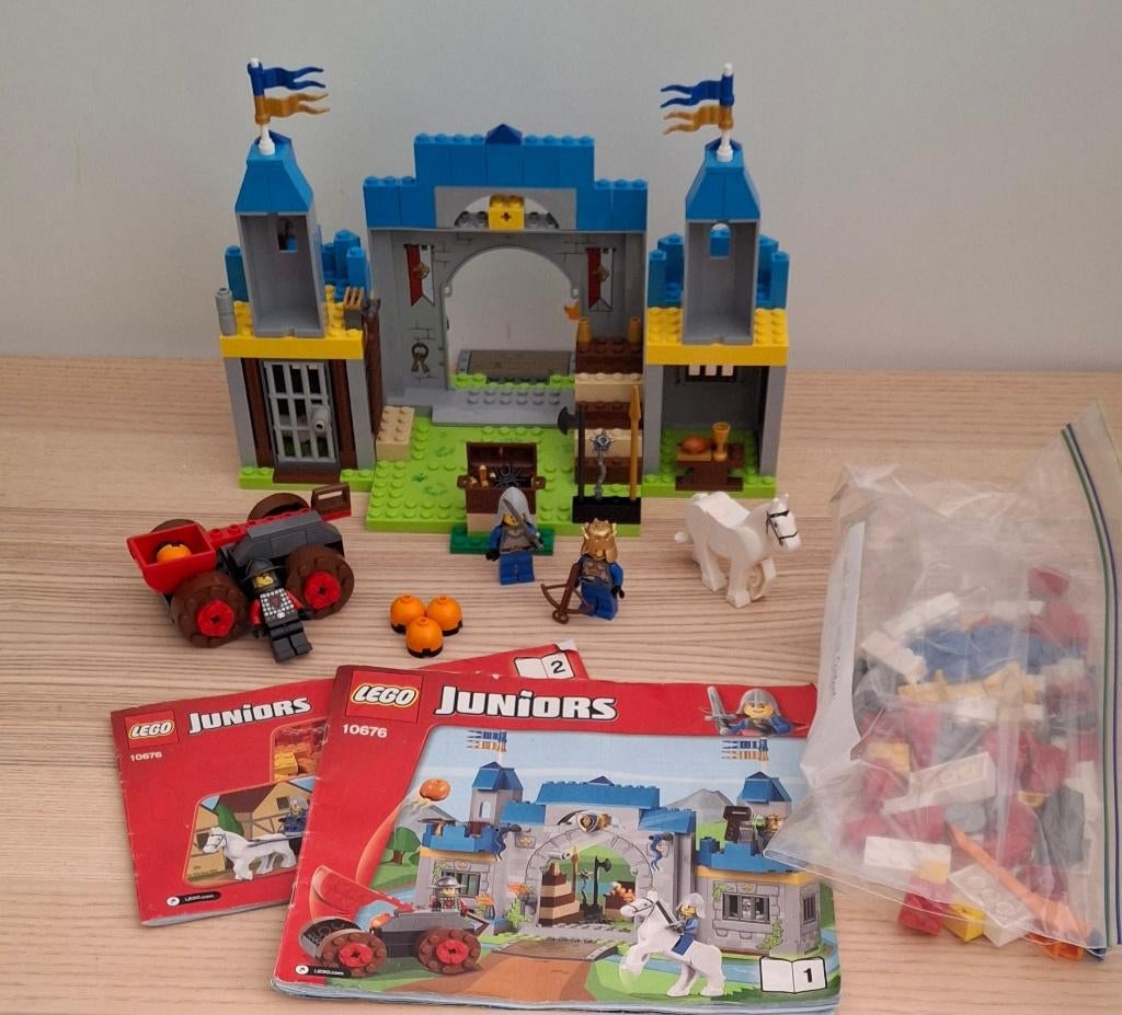 LEGO JUNIOR 10676 chateau fort, Enfants & Bébés, Jouets | Duplo & Lego, Comme neuf, Lego, Ensemble complet, Enlèvement ou Envoi