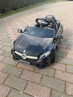 Mercedes AMG GTR 12V kinderauto Zwart, Ophalen of Verzenden, Gebruikt
