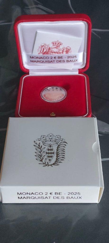 2 euro herdenking Monaco 2025 lage prijs, Ophalen of Verzenden