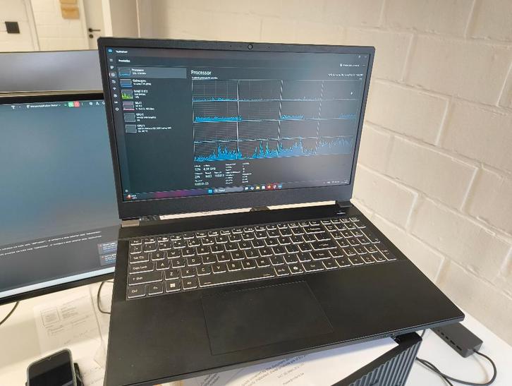 BTO TOXIC Notebook - Model V255RNM, Computers en Software, Windows Laptops, Zo goed als nieuw, 15 inch, SSD, 64 GB of meer, Qwerty