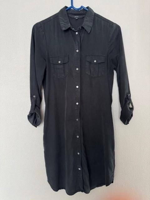 Vero Moda hemdjurk XS, Kleding | Dames, Jurken, Vero Moda, Zwart, Nieuw, Ophalen of Verzenden