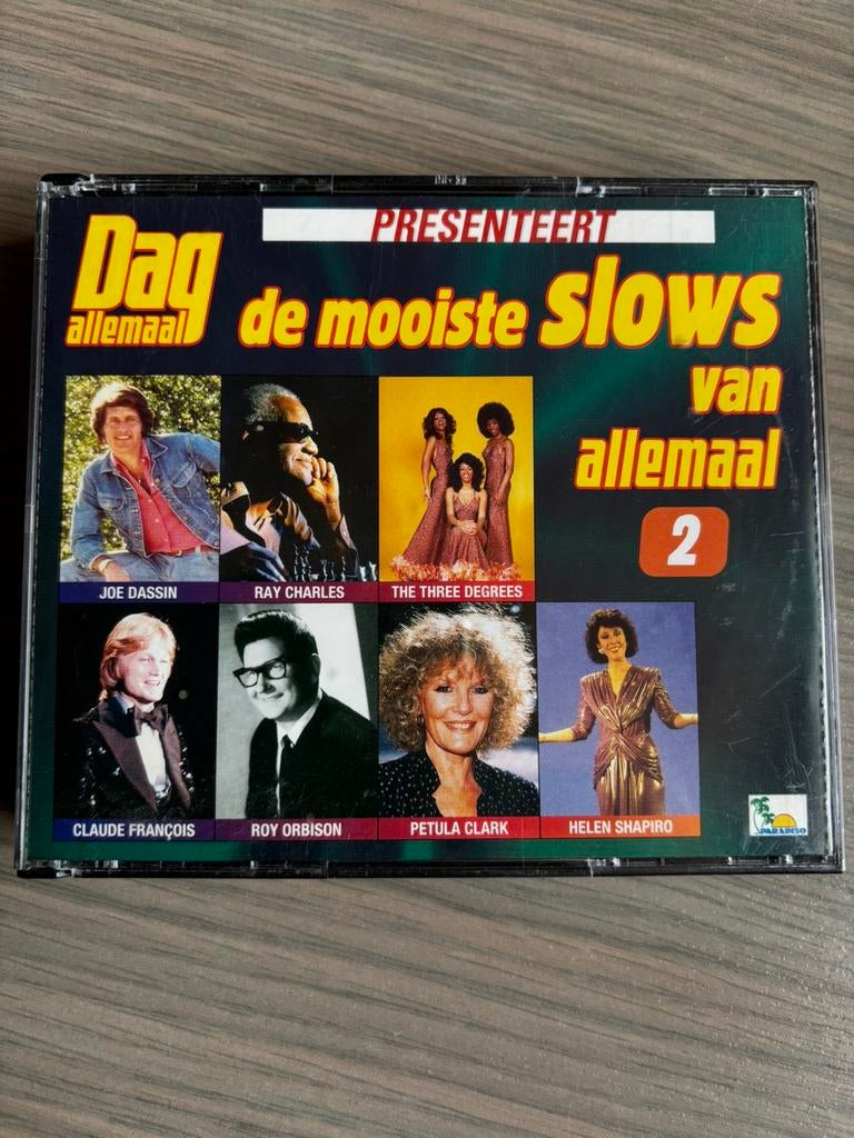Dubbele CD van Dag allemaal met de mooiste slows, Enlèvement ou Envoi, Comme neuf