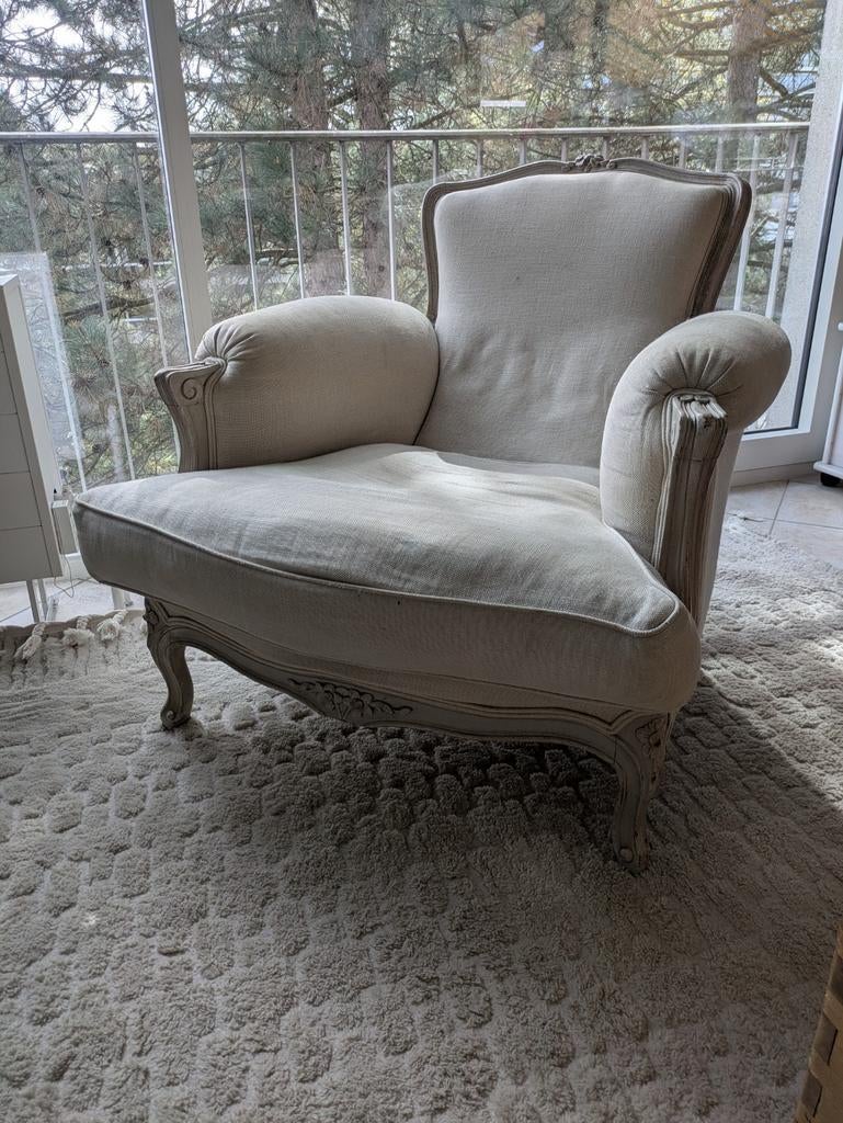 Beau fauteuil une place, style Flamant, Ophalen