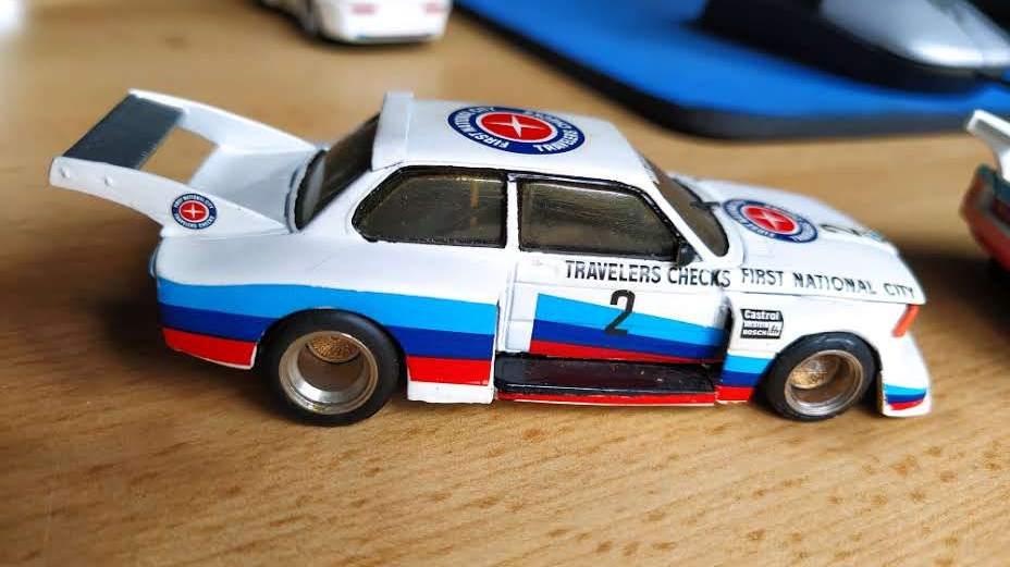 BMW 320 RACING, MINICHAMPS, COMME NEUF !, Enlèvement ou Envoi, Comme neuf, Voiture, MiniChamps