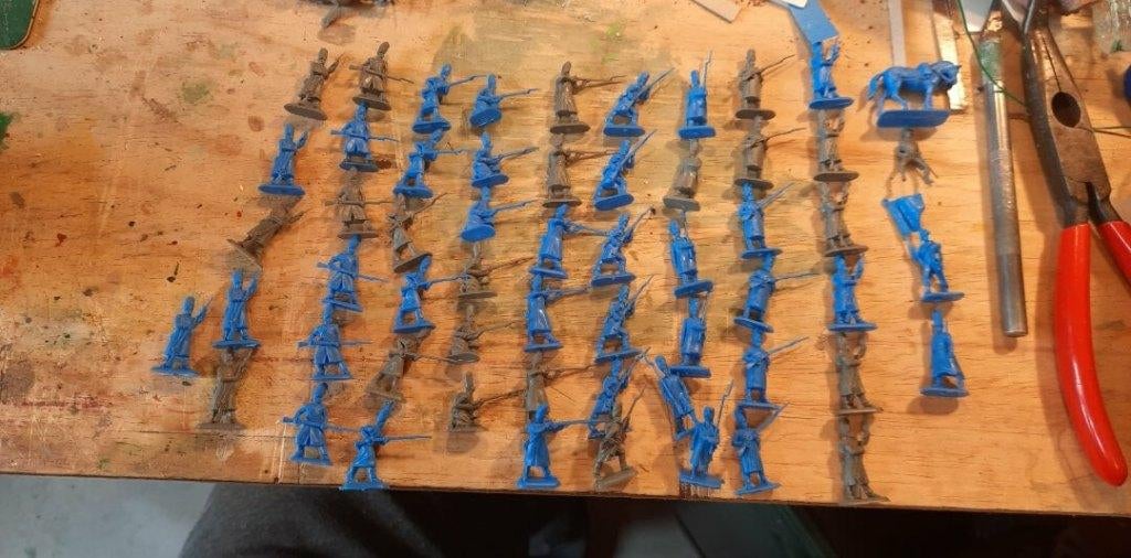 franse oude garde Revell 1/72, Ophalen of Verzenden, Zo goed als nieuw, Historisch, Figuurtje(s)