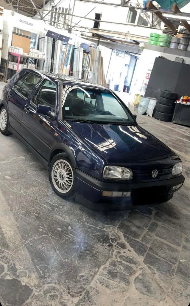 Vw golf 3 vr6 1992 obd1, Autos, Cuir, Achat, Noir, 5 portes