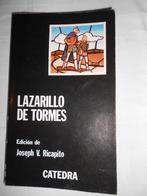 Ricapito, Joseph. V. (ed.), La vida de Lazarillo de Tormes, Gelezen, Ricapito, Joseph. V., Ophalen of Verzenden, Europa overig