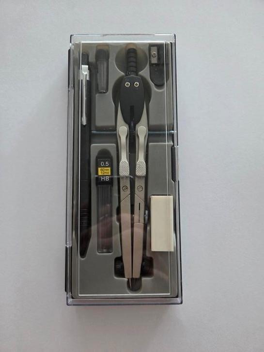 Technische kompasset van metaal (6 stuks), Diversen, Bureau-accessoires, Nieuw, Ophalen