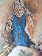 Schilderij Hugo Claus door Leonel, Antiek en Kunst, Ophalen