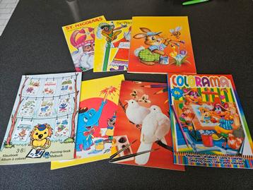 8 kinder kleurboeken, nieuw + 4 extra  beschikbaar voor biedingen