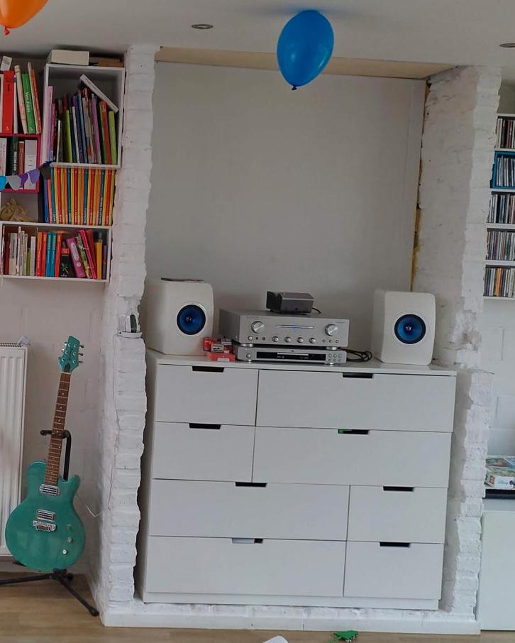 IKEA NORDLI ladekast, Maison & Meubles, Armoires | Commodes, Comme neuf, 100 à 150 cm, 100 à 150 cm, 50 à 75 cm, 5 tiroirs ou plus