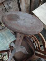 Vintage pianokruk, Huis en Inrichting, Krukjes, Ophalen, Gebruikt, Hout