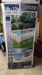 Opzetzwembad 5.5*2.7*1.2m, Gebruikt, 200 tot 300 cm, Rechthoekig, Ophalen