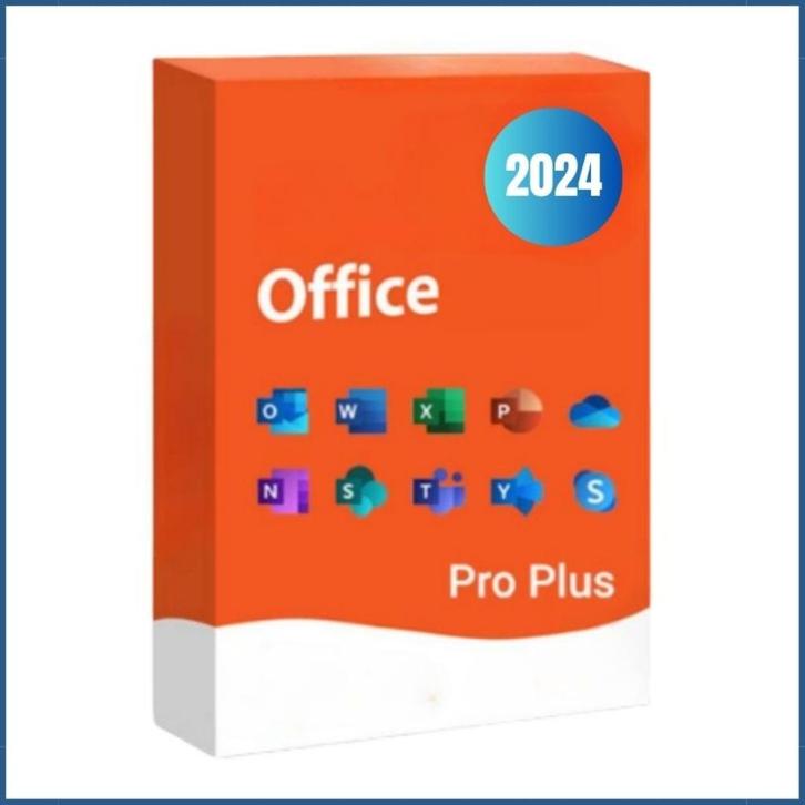 Office Pro Plus 2024 Volledige versie, Computers en Software, Office-software, Nieuw, MacOS, Windows, Access, Excel, OneNote, Outlook