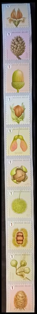 R170 Fruit des arbres (Timbres rouleaux 5020/5029 N°15/20), Envoi, Timbre-poste, Autocollant