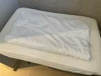 Donsdekentje met dons overtrek cosleeper, Ophalen, Jongetje of Meisje, Wit, Dekbedovertrek