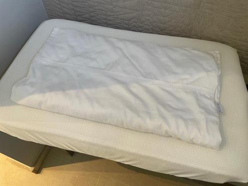 Donsdekentje met dons overtrek cosleeper, Kinderen en Baby's, Kinderkamer | Beddengoed, Zo goed als nieuw, Dekbedovertrek, Wit