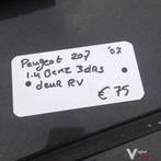 Peugeot 207 3 drs   2007  Portier Rechtsvoor, Ophalen, Gebruikt, Deur