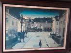 paul delvaux,  1,2m op 88cm, op doek, Antiek en Kunst, Ophalen