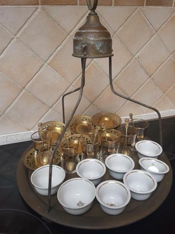 Plateau turc thé de service vintage, Enlèvement ou Envoi