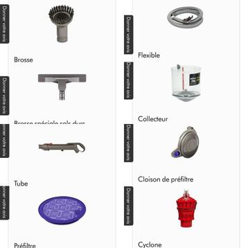 DYSON: accessoires et pièces pour Aspirateur DC32 Allergy, Enlèvement, Utilisé, Aspirateur