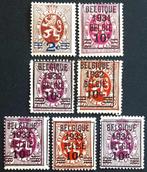 1931/32/33 Heraldische leeuw met opdruk MH*, Postzegels en Munten, Postzegels | Europa | België, Spoor van plakker, Verzenden