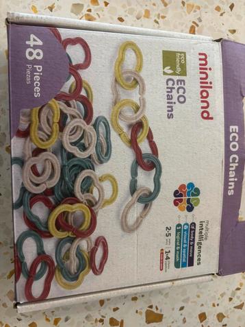 Speel ketting eco chains miniland beschikbaar voor biedingen