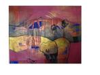 " Un Regalo Parta Ti " Acrylschilderij van Simeon Gonzales, Ophalen of Verzenden