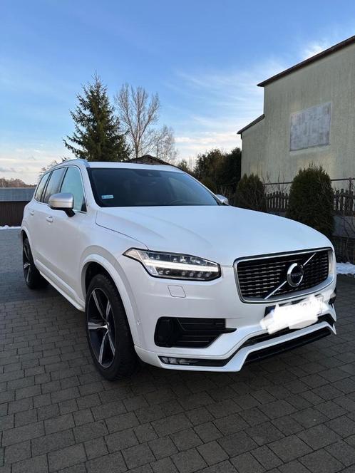 Volvo XC90 R-design  Weiße Perle full optie Luchtvering Fact, Auto's, Volvo, Particulier, XC90, 360° camera, 4x4, ABS, Achteruitrijcamera