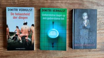 Dimitri Verhulst : 3 boeken