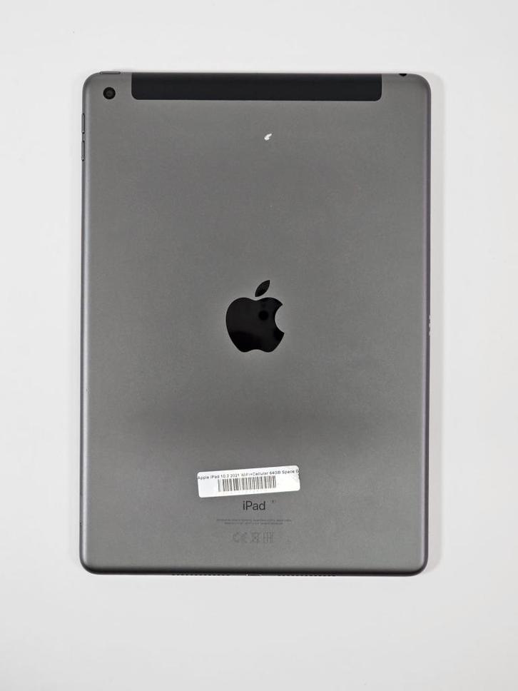 Apple iPad 9 (2021) - 10.2 inch - WiFi en 4G - 64GB - Grijs, Computers en Software, Apple iPads, Zo goed als nieuw, Apple iPad