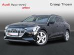 Audi e-tron E-Tron 95 kWh 55 Quattro Advanced, Auto's, Automaat, Navigatiesysteem, Overige modellen, Zwart