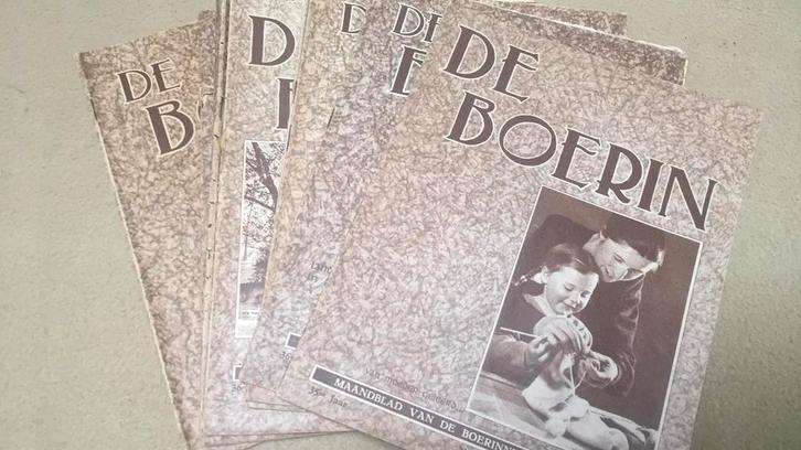 Maandblad van de Boerinnenbond, Leuven, Collections, Revues, Journaux & Coupures, Journal ou Magazine, Enlèvement