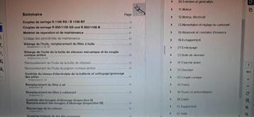 Manuel réparation BMW moto R 850RT R1100RT -RS-R -GS beschikbaar voor biedingen