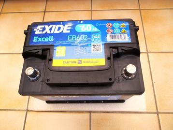 Exide accu EB602 12V 60Ah beschikbaar voor biedingen