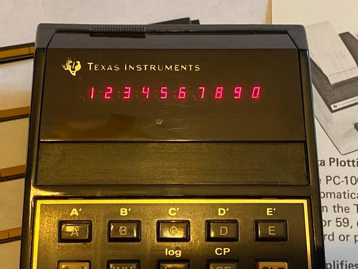 TI Programmable 58c - Calculatrice programmable, Divers, Calculatrices, Utilisé, Enlèvement